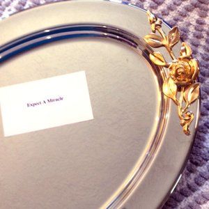 Rose Golden Tray